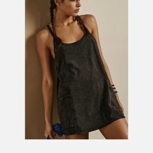 Free people hot shot mini dress sz medium
